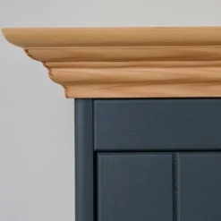 Sale Wohnen Modern Country Highboard in Grau & Kiefer - Eromsia