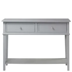 Outlet Wohnen Modern Country Konsolentisch in Grau - Sinael