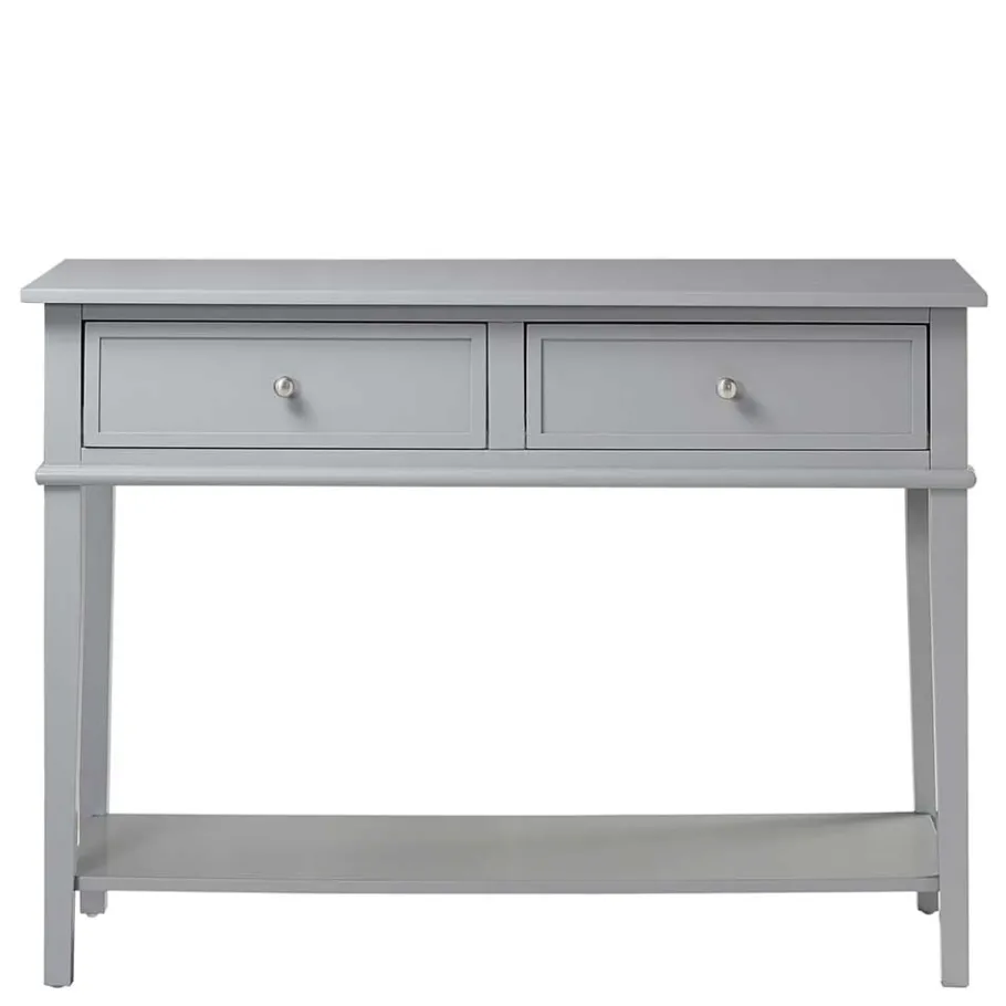 Outlet Wohnen Modern Country Konsolentisch in Grau - Sinael