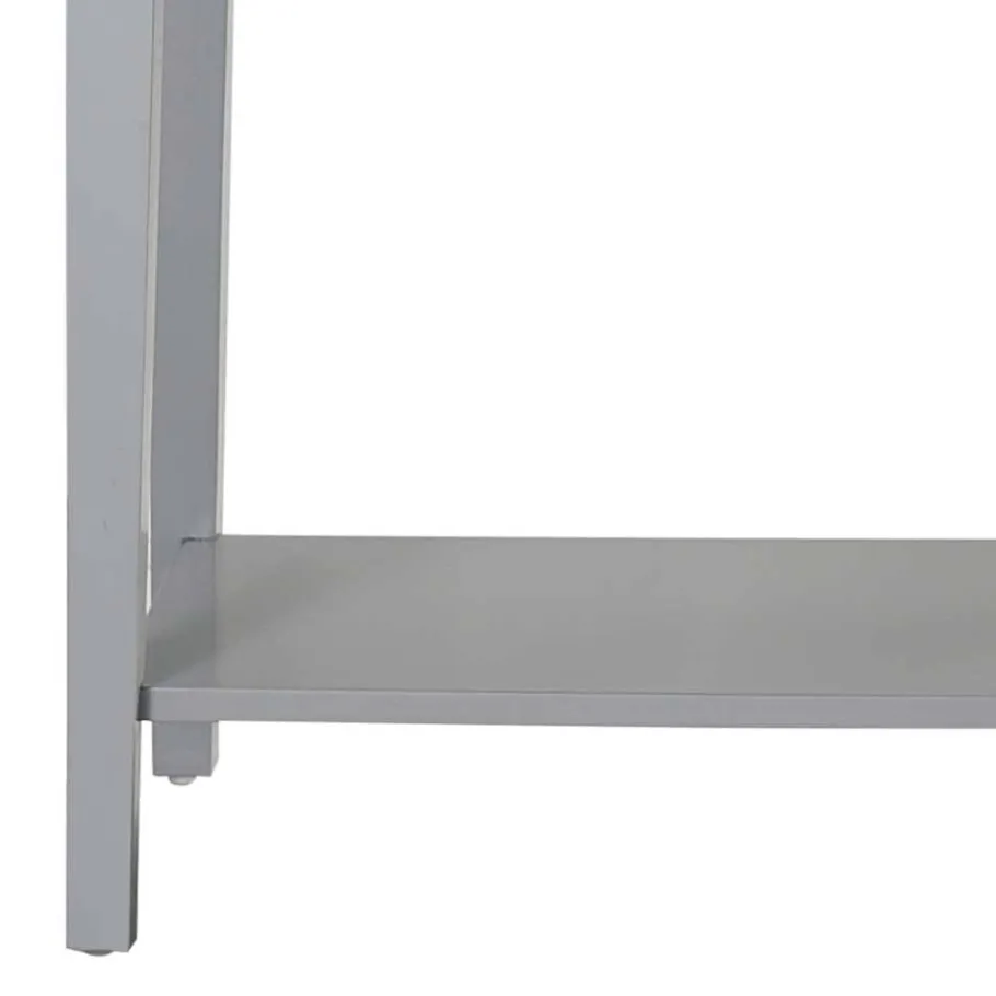 Outlet Wohnen Modern Country Konsolentisch in Grau - Sinael