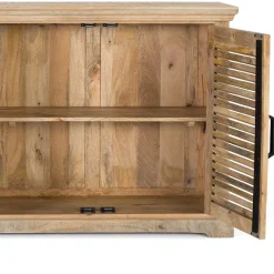 Clearance Wohnen Modern Country Sideboard mit Lamellentüren - Muray