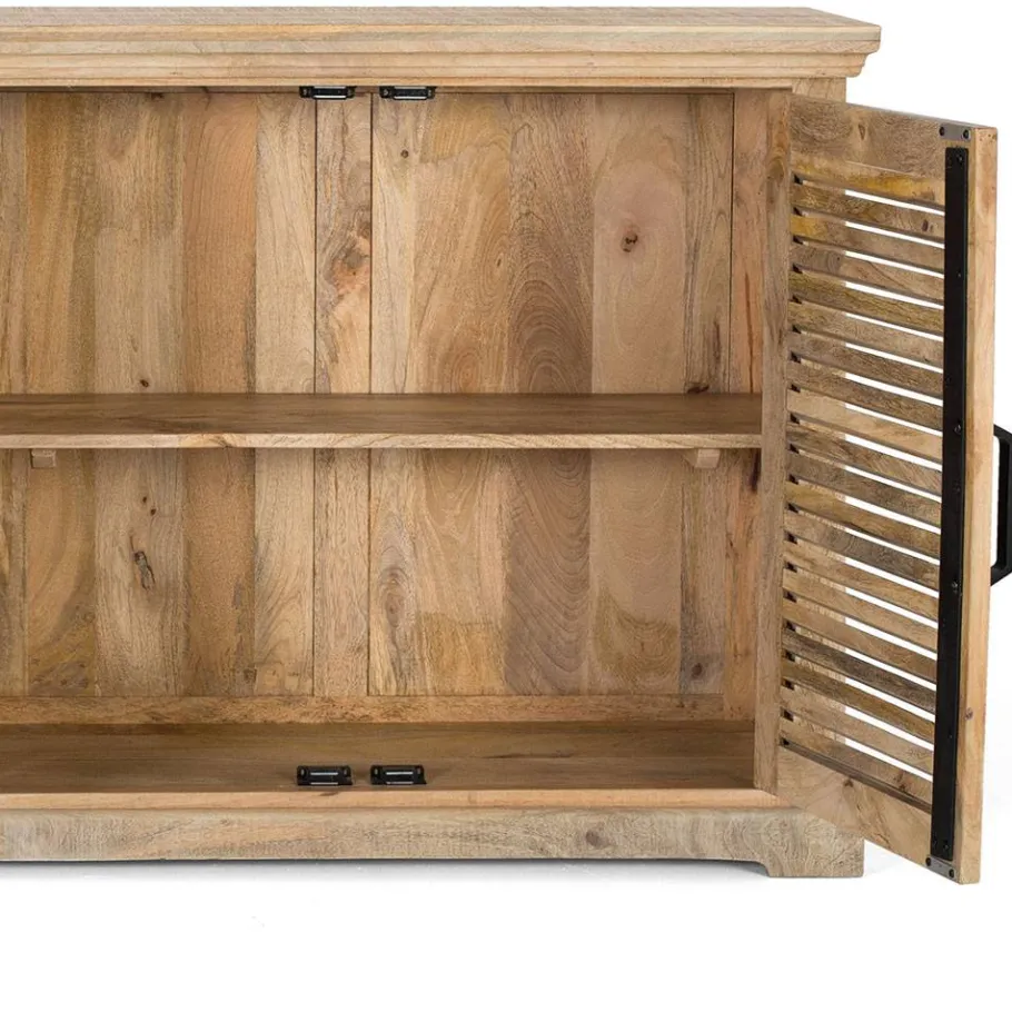 Clearance Wohnen Modern Country Sideboard mit Lamellentüren - Muray