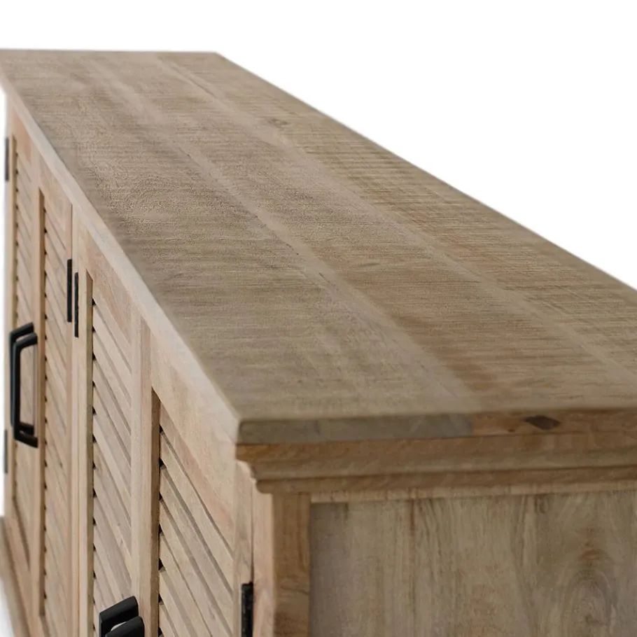 Clearance Wohnen Modern Country Sideboard mit Lamellentüren - Muray
