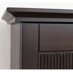 Best Wohnen Modern Country Sideboard in Dunkelbraun - Nauizia