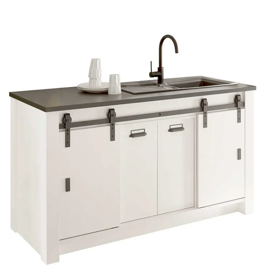 Outlet Wohnen Modern Country Style Küche Möbel - Eture (vierteilig)
