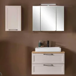 Wohnen Modern Country Waschplatz Set - Trioto (dreiteilig)
