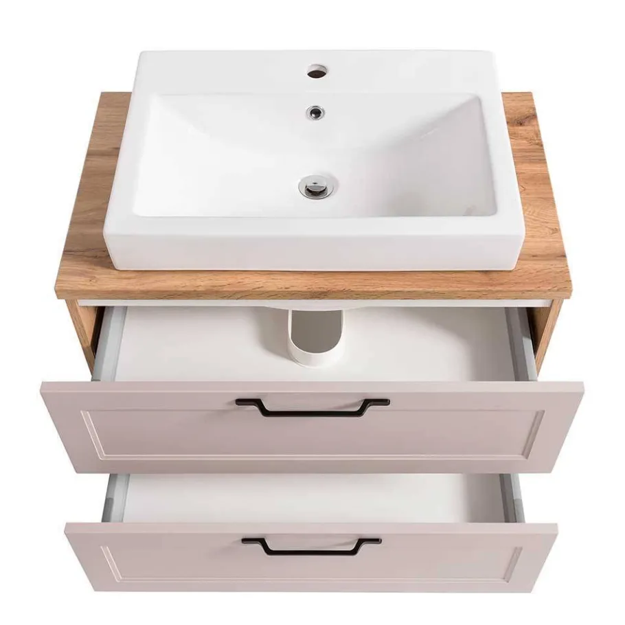 Wohnen Modern Country Waschplatz Set - Trioto (dreiteilig)