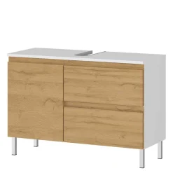 New Wohnen Moderne Badmöbel zweifarbig - Aspariavo (dreiteilig)