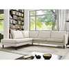Discount Wohnen Moderne Eckcouch in Creme - Bentema