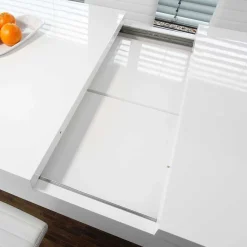Wohnen Moderne Essgruppe mit 4 Drehstühlen - Baiamare (fünfteilig)