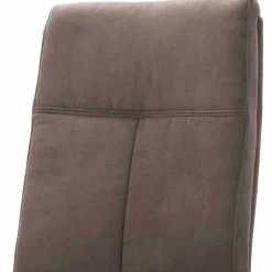 Outlet Wohnen Moderne Freischwingerstühle Yidana in Beige Microfaser (2er Set)