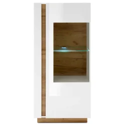Hot Wohnen Moderne Vitrine 72x154x40 cm - Myrda