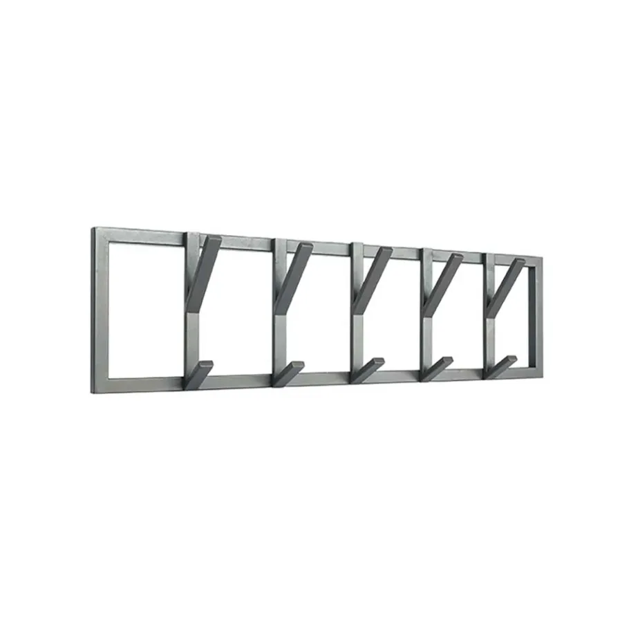 Clearance Wohnen Moderne Wandgarderobe mit fünf Kleiderhaken - Claudira