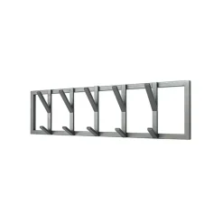 Clearance Wohnen Moderne Wandgarderobe mit fünf Kleiderhaken - Claudira