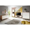Wohnen Moderne Wohnmöbel Kombi in Weiß - Cablos (fünfteilig)