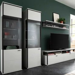 Clearance Wohnen Moderne Wohnwand-Möbel im Set - Loazin (vierteilig)