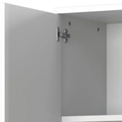 Clearance Wohnen Moderner Aktenschrank in Lichtgrau - Halcoms