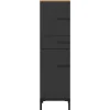 New Wohnen Moderner Badezimmerschrank 125 cm hoch - Lucrino
