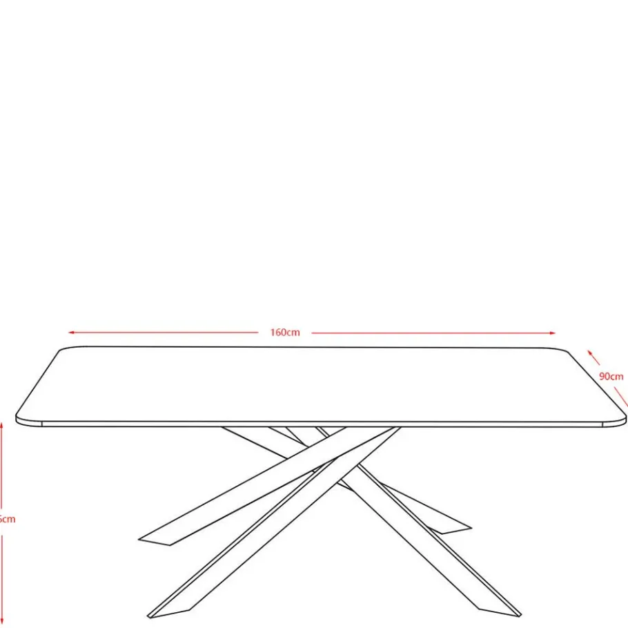 Hot Wohnen Moderner Design-Esszimmertisch aus Sinterstein - Futriva