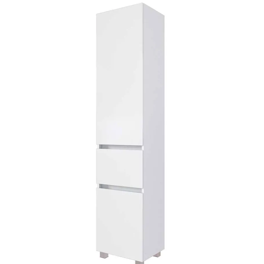Best Wohnen Moderner Hochschrank fürs Bad 40x180x35 cm - Misbonas