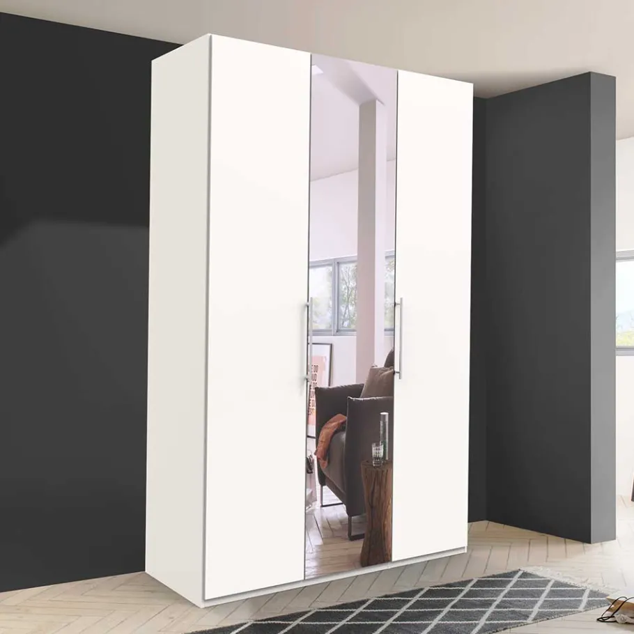 Best Wohnen Moderner Kleiderschrank mit Spiegel - Donpiave