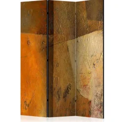 Sale Wohnen Moderner Paravent in Orange & Braun - Lagunara