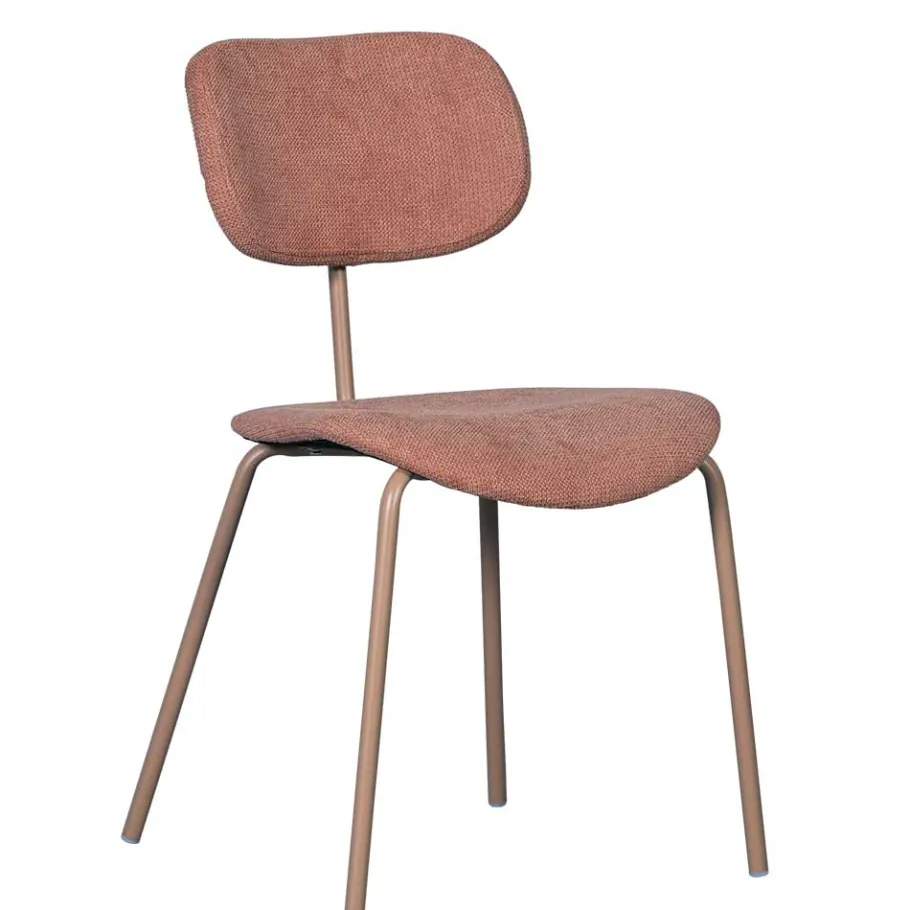 Sale Wohnen Moderner Polsterstuhl in Rosa - Ceusenia (2er Set)