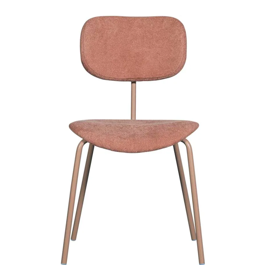 Sale Wohnen Moderner Polsterstuhl in Rosa - Ceusenia (2er Set)