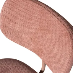 Sale Wohnen Moderner Polsterstuhl in Rosa - Ceusenia (2er Set)