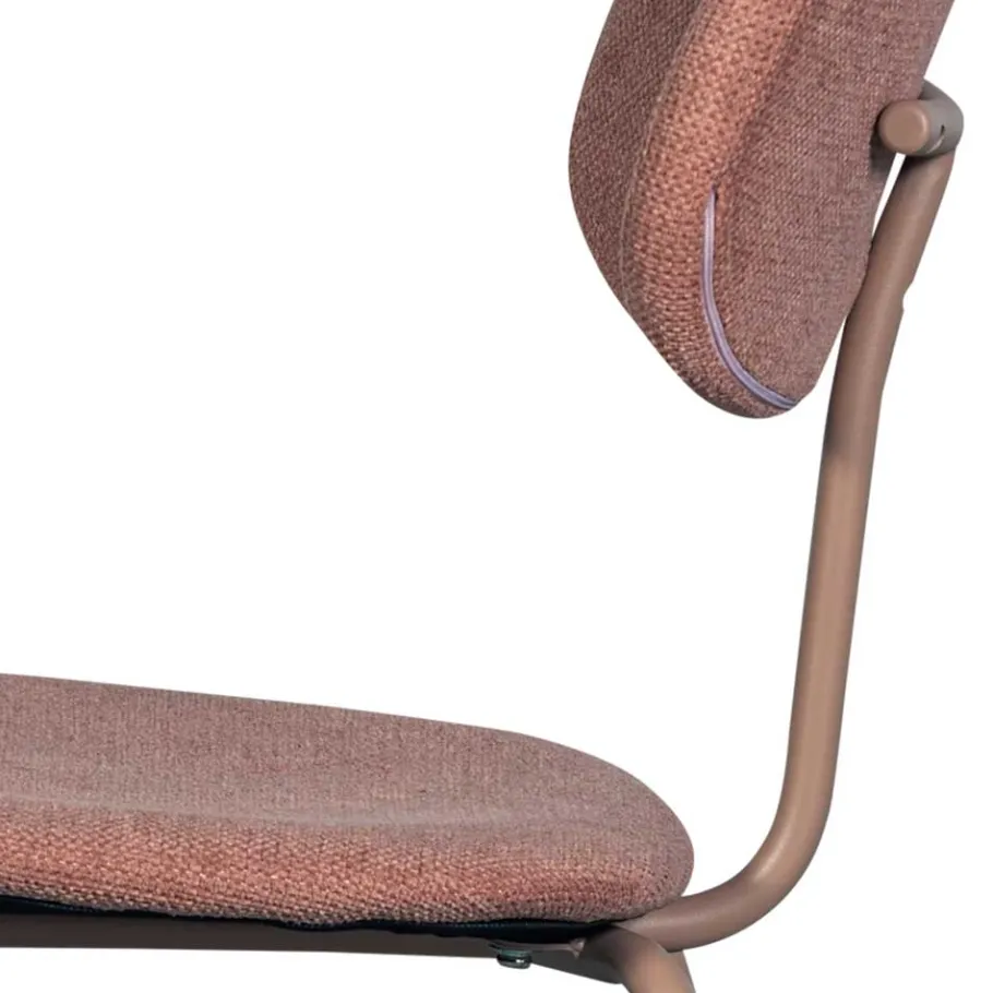 Sale Wohnen Moderner Polsterstuhl in Rosa - Ceusenia (2er Set)