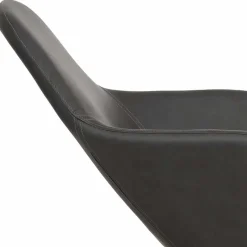 New Wohnen Moderner Schaukelsessel in Grau & Eiche - Amphiono