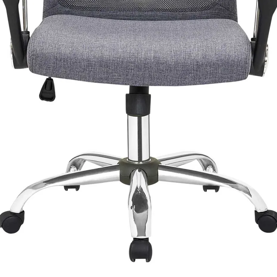 Hot Wohnen Moderner Schreibtischsessel aus Mesh & Stoff - Amanencia