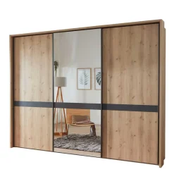 Online Wohnen Moderner Schwebetürenschrank mit Spiegel - Ulapos