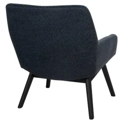 New Wohnen Moderner Sessel mit Strukturstoff in Grau - Mialano