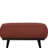 Online Wohnen Moderner Stoffhocker Boucle in Rotbraun - Anizia
