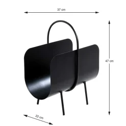 Discount Wohnen Moderner Zeitungsständer aus Metall - Evillan