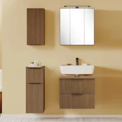 Discount Wohnen Modernes Badezimmer - Möbelset - Ucaida (vierteilig)