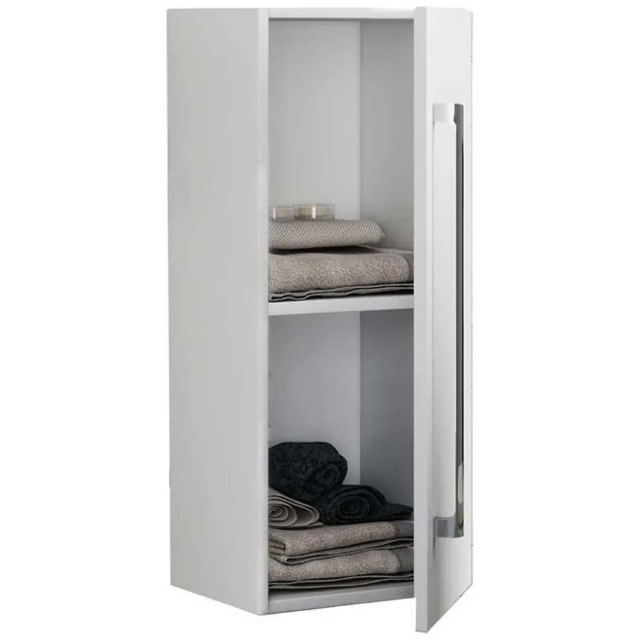 Best Wohnen Modernes Badezimmer in Weiß - Ipsum (vierteilig)