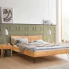 Best Wohnen Modernes Bett aus Wildbuche und Metall - Sunil
