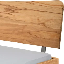 Best Wohnen Modernes Bett aus Wildbuche und Metall - Sunil