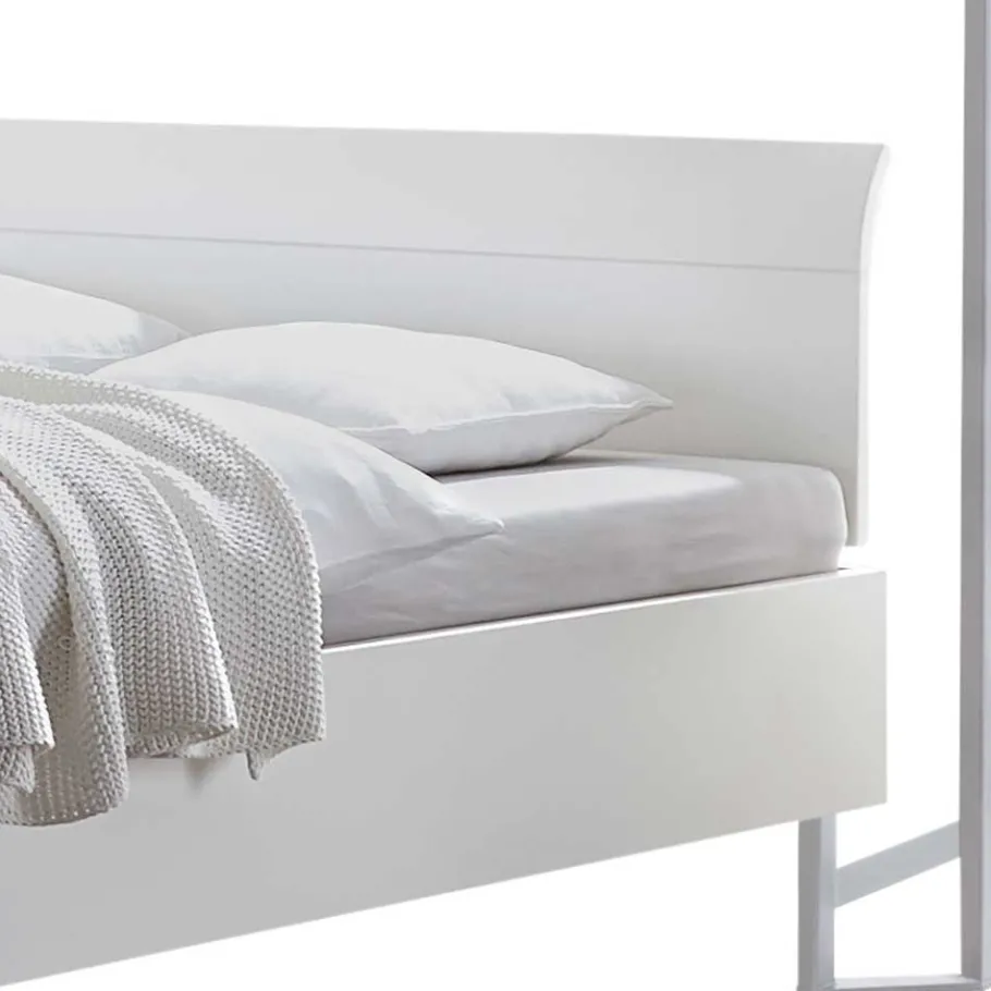 Wohnen Modernes Himmelbett in Weiß - River