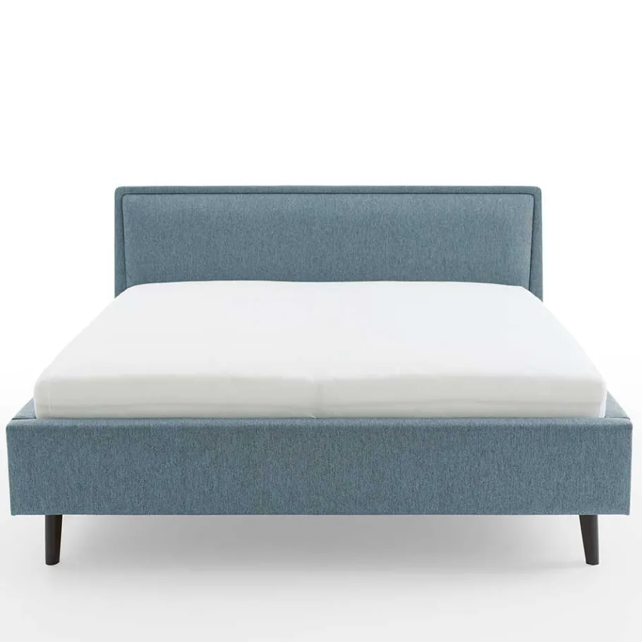 Best Wohnen Modernes Polsterbett in Blaugrau Stoff - Sunhide