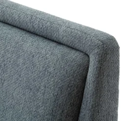Best Wohnen Modernes Polsterbett in Blaugrau Stoff - Sunhide