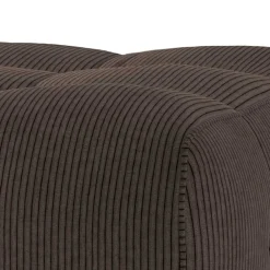 Sale Wohnen Modulcouch Polsterhocker in Graubraun Cord - Vita