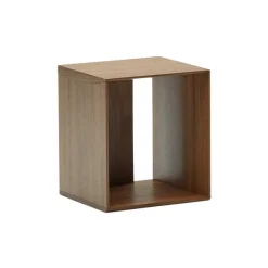 Wohnen Modulregal in Nussbaum Furnier - Abelle (neunteilig)