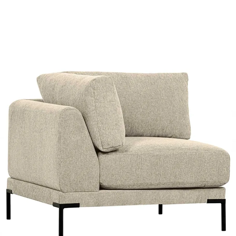 Clearance Wohnen Modulsofa Eckelement in Beige - Guerrero