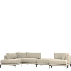 Clearance Wohnen Modulsofa Eckelement in Beige - Guerrero