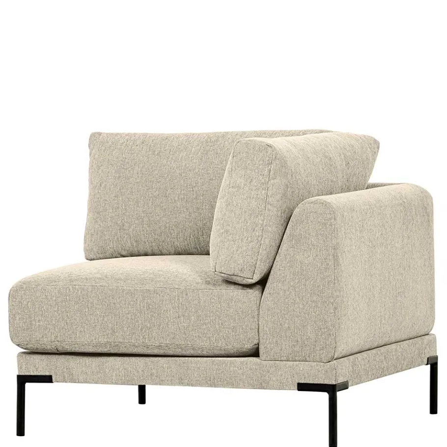 Clearance Wohnen Modulsofa Eckelement in Beige - Guerrero