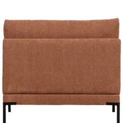 New Wohnen Modulsofa Element in Rost Braun Chenille - Brixx
