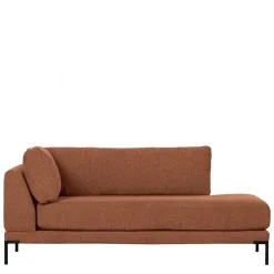 Best Wohnen Modulsofa Recamiere in Rost Braun - Brixx